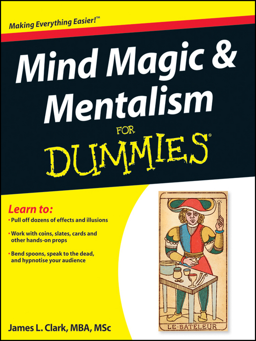 Cover image for Mind Magic and Mentalism For Dummies